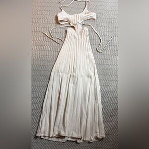 Cream Maxi Dress